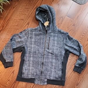 Mens Large  Lululemon Gray Black and White Hoodie
